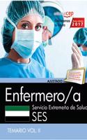 Enfermero/a. Servicio Extremeno de Salud. Temario Vol. II