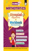 PW Olympiad Plus Workbook For Class 3 Maths Prepguide, PYQs and Worksheets (Paperback, PW)