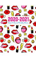 2020-2021 Daily Weekly and Monthly Planner