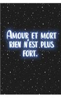 amour et mort rien n'est plus fort