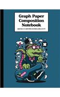 Graph Paper Composition Notebook Quad Rule 5x5 Grid Paper - 150 Sheets (Large, 8.5 x 11