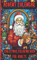The Advent Calendar creative Coloring Book for Adults