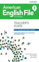 American English File 3e Teachers Book 3 Pack