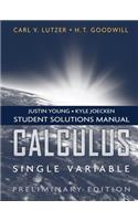 Calculus, Single Variable