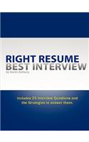 Right Resume Best Interview