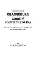 History of Orangeburg County, South Carolina