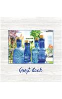 GUEST BOOK (Hardback), Visitors Book, Comments Book, Guest Comments Book, House Guest Book, Party Guest Book, Vacation Home Guest Book: For events, functions, housewarmings, parties, commemorations, house guests, beach homes, cabins, vacation homes, AirBnBs, workshops & retreat centr(English)