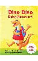 Dino Dino Doing Homework