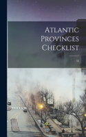 Atlantic Provinces Checklist; 16