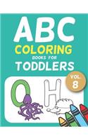 ABC Coloring Books for Toddlers Vol.8