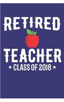 Retired Teacher of 2018