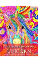 Coloring Book for Adults - Unicorn