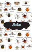 Aria: Bug Insect Journal Notebook 120 Pages 6x9