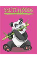 Sketchbook: Cute Panda Sketchbook for Adults/Children Animals Lovers to Sketching, Whiting, Drawing, Journaling and Doodling, (8.5x11x Inch. 21.59x27.94 cm.) 12