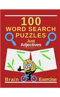 100 Word Search Puzzles. Just Adjectives