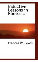 Inductive Lessons in Rhetoric