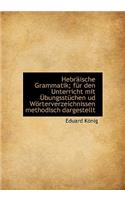 Hebraische Grammatik; Fur Den Unterricht Mit Ubungsstuchen Ud Worterverzeichnissen Methodisch Darges