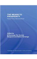 The Means to Prosperity