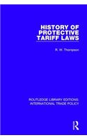 History of Protective Tariff Laws