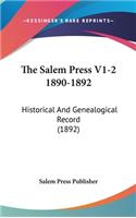 The Salem Press V1-2 1890-1892