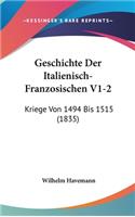 Geschichte Der Italienisch-Franzosischen V1-2