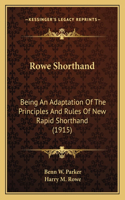 Rowe Shorthand