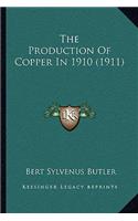 Production of Copper in 1910 (1911)