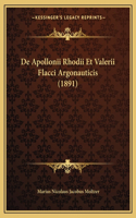 De Apollonii Rhodii Et Valerii Flacci Argonauticis (1891)