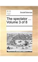 The Spectator ... Volume 3 of 8