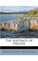 The writings of Origen Volume 2