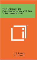 The Journal of Parapsychology V20, No. 3, September, 1956