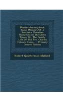 Montevideo-Maybank, Some Memoirs of a Southern Christian Household in the Olden Times