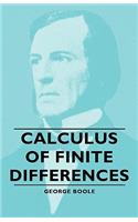 Calculus of Finite Differences