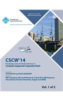 CSCW 14 Vol 1 Computer Supported Cooperative Work