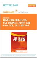 ICD-10-CM/PCs Coding: Theory and Practice, 2014 Edition - Elsevier eBook on Vitalsource (Retail Access Card): Theory and Practice, Pageburst E-book on Vitalsource Retail Access Card(English)