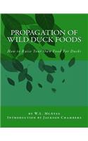 Propagation of Wild Duck Foods