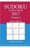 Sudoku Puzzle Book: 2017 Edition - Volume 2