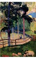 "Nostalgic Promenade" by Paul Gauguin - 1889: Journal (Blank / Lined)(Art of Life Journals)