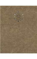 Monogram "N" Sketchbook: (14 Monogram Raw 150 Sketch)