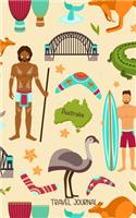 Travel Journal Australia: Blank Trip Planner & Organizer