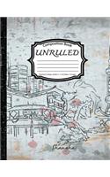 Unruled Composition Book: Notebook College ruled: ShangHai: (Composition Book Journal: Notebook 8.5 x 11 inch, Paper 110 pages)