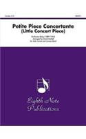 Petite Piece Concertante (Little Concert Piece): Solo Cornet and Concert Band, Conductor Score