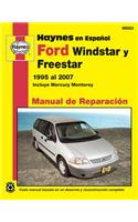 Ford Windstar, Freestar Y Mercury Monterey Haynes Manual de Reparacion Por Windstar 1995 Al 2003, Freestar Y Mercury Monterey 2004 Al 2007