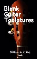 Blank Guitar Tablatures