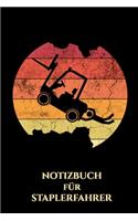Notizbuch für Staplerfahrer