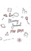 5 Minute Memory Journal for Boys: Cute Keepsake Journal for Mom and Son, for Dad and Son, for Parents and Son, for Grandmother and Grandson, for Grandfather and Grandson