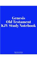 Genesis Old Testament KJV Study Notebook