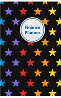 Finance Planner: Take control of your money. Incl. Monthly budgets, Expense and Debt payment tracker, Savings tracker, No spending challenge, Debt overview. 8.5' x 5