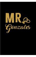 Mr. Gonzales: Personalized Engagement & Pre Wedding Gift - Mr. & Mrs. Wedding Notebook and Organizer for Bride to Be and Groom To Be Matching Present