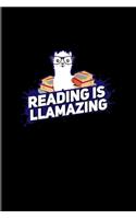 Reading Is Llamazing: Funny Reading Quotes 2020 Planner - Weekly & Monthly Pocket Calendar - 6x9 Softcover Organizer - For Nerds & Llama Puns Fans